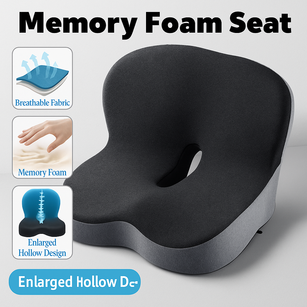 Ergo Haven™ Orthopedic Seat Cushion