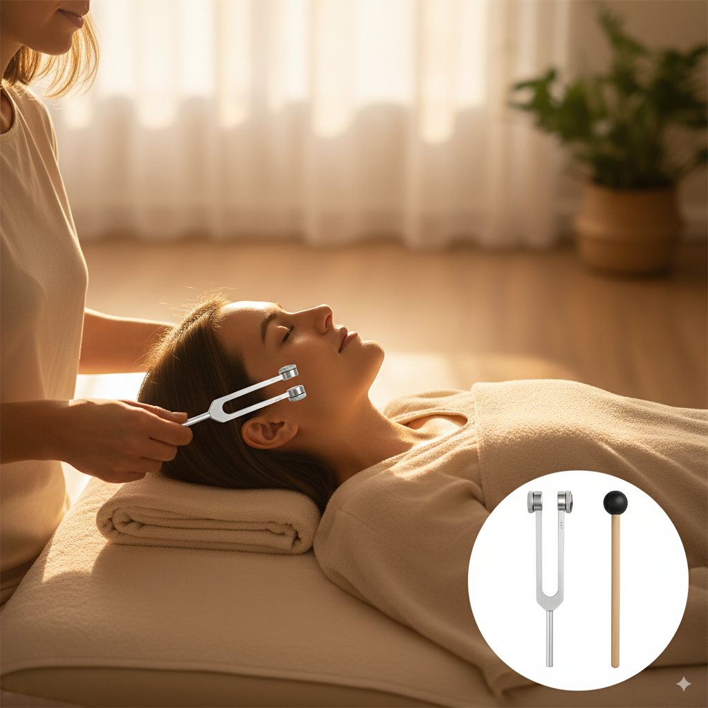 ErgoHaven 128Hz Healing Fork – Deep Pain Relief & Recovery Tool